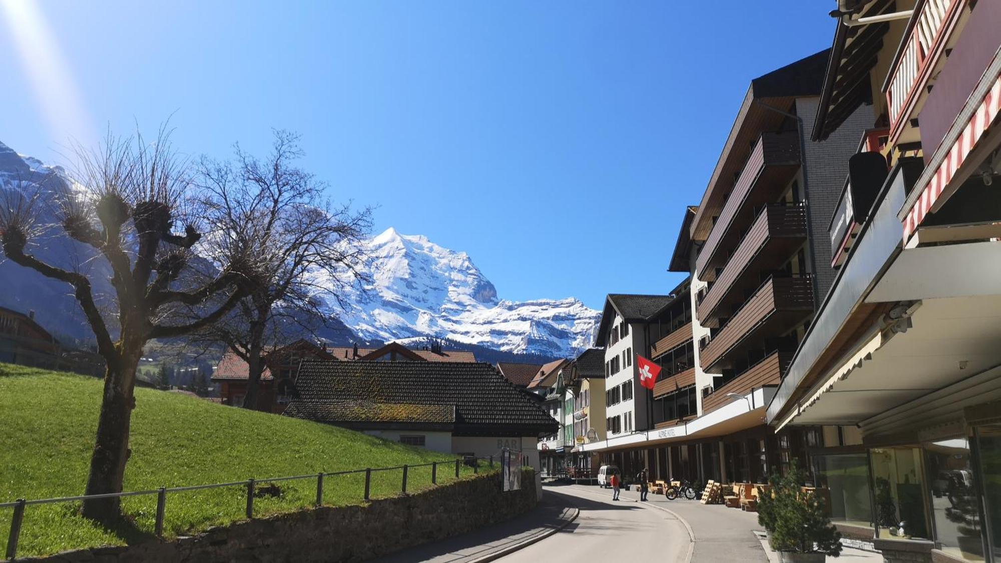 Swiss Lodge Hotel Bernerhof Венген Экстерьер фото